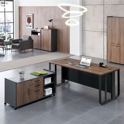 주문 고 안정성 직원 실행 하모니얼 색상 일치와 함께 현대 사무실 책상 online manufacture