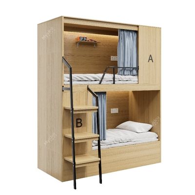 Modern Safe And Stable Bunk Bed For Youth Hostel