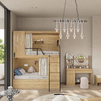 주문 청소년 호스텔을 위한 현대적이고 안전하며 안정적인 이층 침대 online manufacture