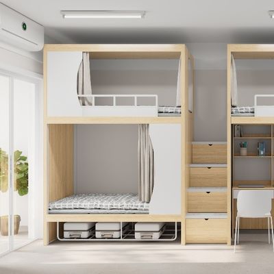 주문 현대적 디자인 쉬운 조립 벙크 침대 online manufacture
