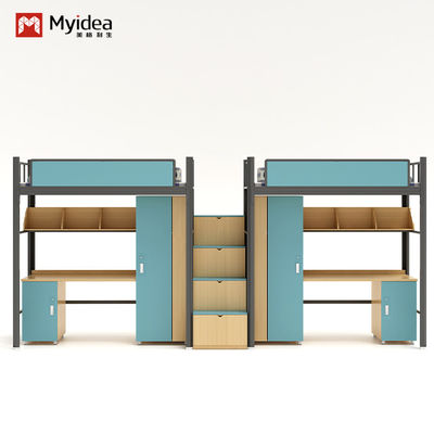 주문 ODM 서비스 학생 벙크 침대 계단과 책상 학교 기숙사 지원 사용자 정의 online manufacture