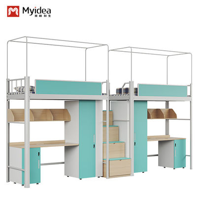 주문 호스텔의 밝은 색상인 계단과 함께 저렴하고 편안한 캡슐 벙크 침대를 지원합니다. online manufacture