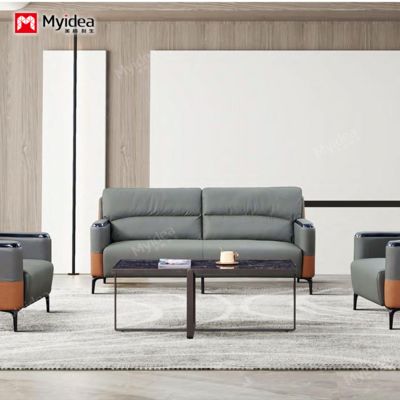 주문 1인 접수 사무실, 심플, 스타일리시, 오염 방지, 레저 조합 사무실 소파, 비즈니스 3인용 online manufacture