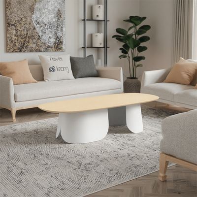 Commercial And Household Coffee Tables With Unique Shapes, Simple And Modern Light Colored Tea Tables, Living Room Coffee Tables