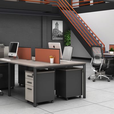 Flexible And Silent Mobile Board Activity Cabinet For Office Document And Data Storage, Low Cabinet With Lock, Staff Desk Side Office Cabinet