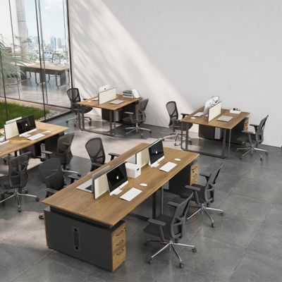 주문 2인, 4인 회사 직원 책상 및 드로거, 대용량 저장 책상, 컴퓨터 책상 online manufacture