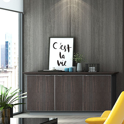 2400 * 450 * 855 chicken wing wood dark ammonia board edge cabinet file cabinet