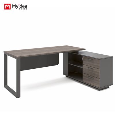 modern manager desk for independent office large class supervisor desk cabinet storage design enhanced atmosphere for office