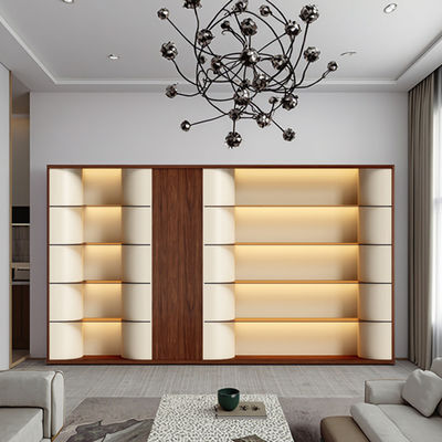 customization atmospheric，luxurious，office data cabinet，multi-layer floor to wall bookshelf，large capacity storage cabinet