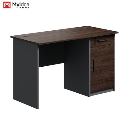 주문 아파트 기숙사 공장 도매용 수납 벽장 포함 2단 서랍 목재 책상 online manufacture