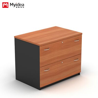 Company Storage Cabinet, Office Furniture, Two-layer Handle with Lock, File Cabinet Can Be Customized in Size