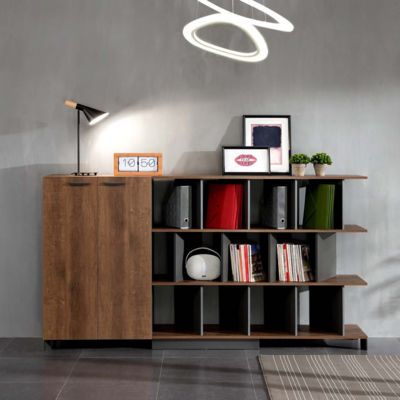 대용량 튼튼한 잠금 파일 캐비닛, 개방형 레이어 스토리지 책장, 사무실 데이터 보관 캐비닛