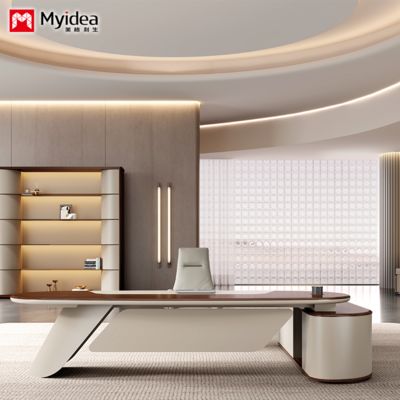 맞춤형 유행, 가벼운 럭셔리, 대형 보스, 임원 책상, 고위 임원 책상, 회장실 책상, 수납 책상