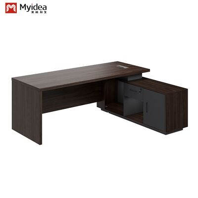 운영자 컴퓨터 데스크 저장 캐비닛 현대 목판 디자인 내구성 친환경 건축 조립 필요